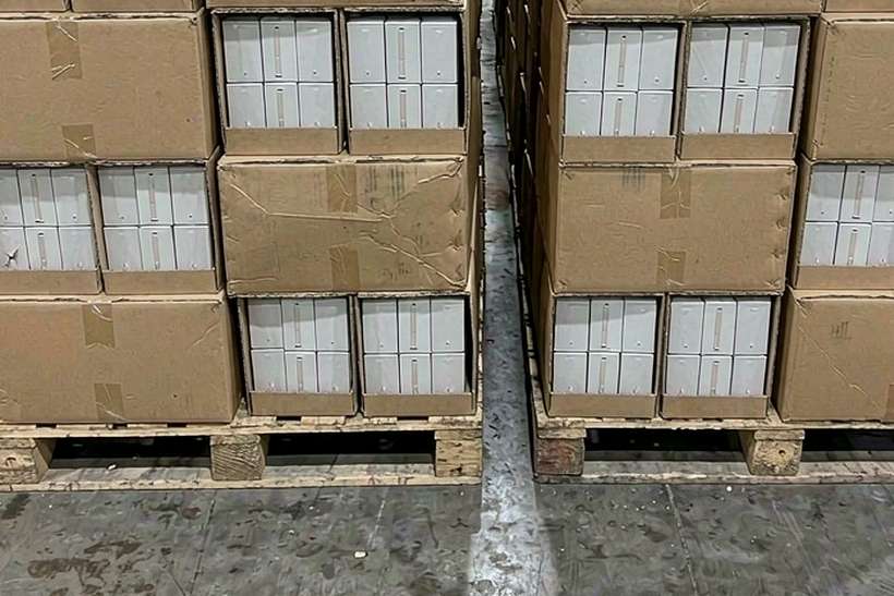 Launch Plan for IQOS pods — container load